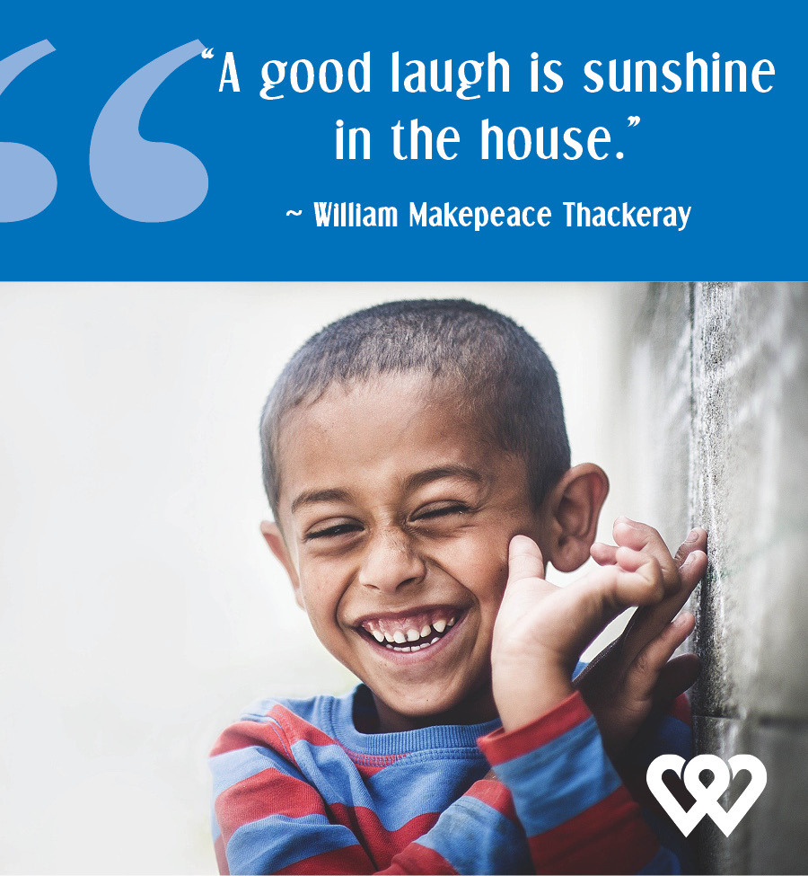 It's not a cliche...laughter really is often the BEST medicine! #laughter #motivationmonday #hopestartshere #hopestartswithyou 💙