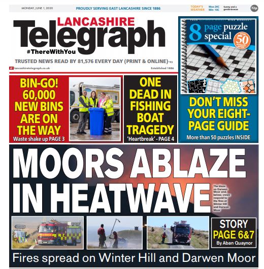 KarlDHolbrook's tweet photo. So, was it worth it? Revellers flout social distancing to drink, inhale 'hippy crack', clog beauty spots with hoards of people, risk lives jumping from bridges...all while brave firefighters battle moorland blazes caused by barbecuing idiots. People really need to get a grip https://t.co/esHkSytMPx