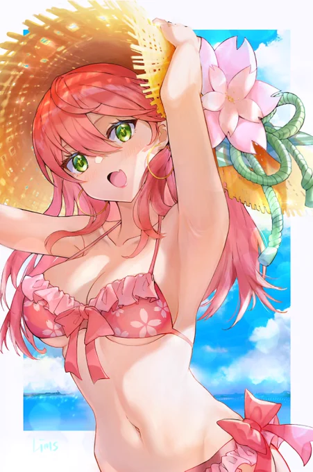 #miko_Art 
夏が来た 