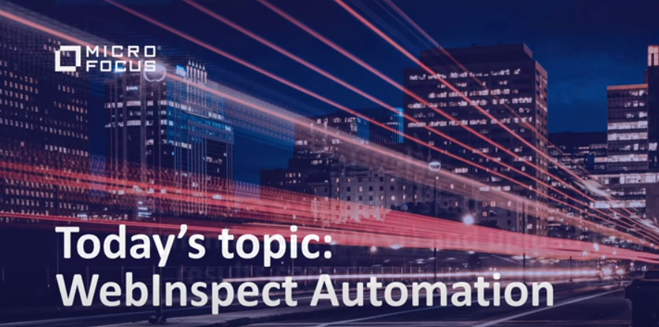 herbRcollins's tweet image. See how to completely automate dynamic scans within @MicroFocus #Fortify #WebInspect in @MicroFocusSec&apos;s new #AppSec Unplugged Video: | #DevOps #SecurityandRisk #MicroFocus bit.ly/2X77wOf #TeamMicroFocus