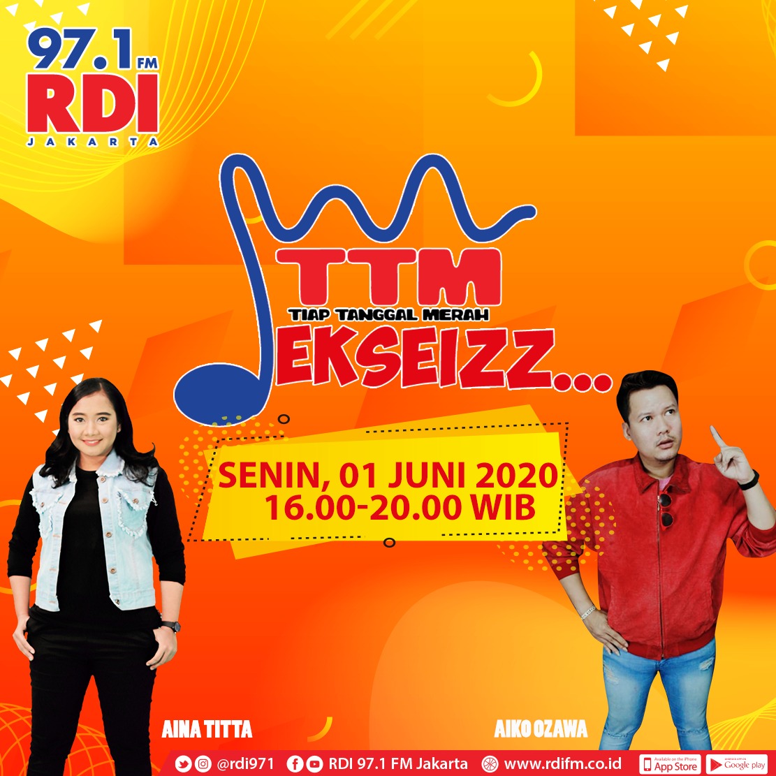 97.1 FM RADIO RDI JKT (@rdi971) on Twitter photo Waktunya sobat rdi lanjut ikutan di #TTMEkseizz sore bareng <a href="/ainatitta/">aina titta</a> dan aiko ozawa... Yuk Waktunya sobat rdi lanjut ikutan di #TTMEkseizz sore bareng <a href="/ainatitta/">aina titta</a> dan aiko ozawa... Yuk