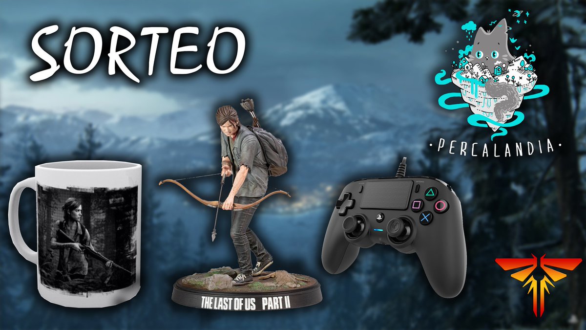 TheLastOfUsES's tweet photo. ¿Hasta dónde estarías dispuesta/o a llegar por esto?

#SORTEO de una figura de Ellie en "modo badass" + Mando PS4 NACON + Taza Ellie. #TheLastOfUsParteII.

🔄Haz RT
➡️Sigue a @percalandia_ y @TheLastOfUsES
💬Menciona a DOS amigas/os con #SorteoEllie

Finaliza el 07/06 https://t.co/ueD8VNoRA9