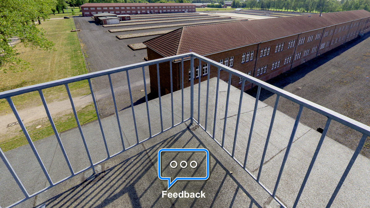 How might immersive technologies be used as a tool for Holocaust education? With these ‘virtual archives’ of the Neuengamme memorial site, you can contribute to this debate. Click 'Feedback' in the projects. Brickworks: bit.ly/2TNREOG Guard Tower: bit.ly/3gxx132