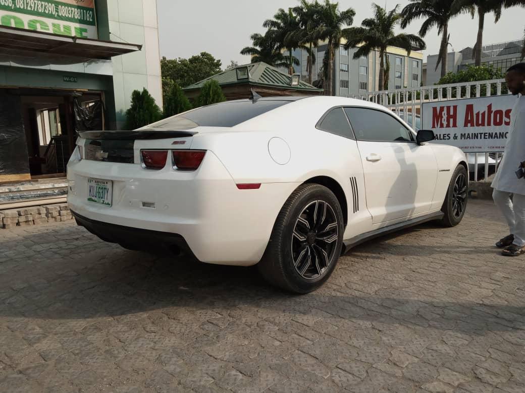 Autoplugabuja Happy New Month Offer Car 12 Super Sport Ss Chevrolet Camaro Price N3 8m Condition Very Sound V6 Engine Smooth Drive Turbo Tuned Sound Ice Chilling Ac