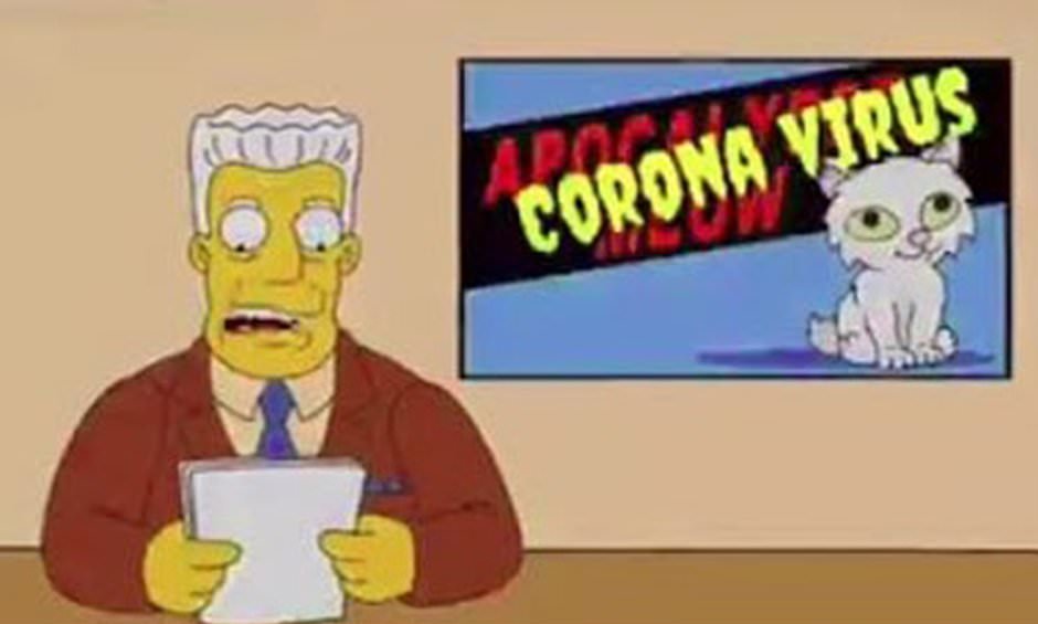 The Simpsons really predict everything:- Coronavirus- Murder Hornets-  #Minneapolis Police Station Burning down.- Donald Trump Tweeting from his  #Bunker  #BunkerBoy  #anonymus  #Anonymous