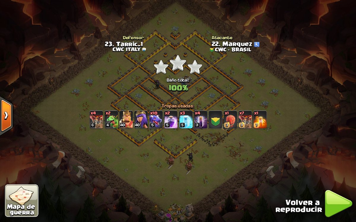 Sin duda una de las mejores guerras que he jugado en mi vida, intensa hasta el último momento.
<a href="/BrasilCoC/">PEDRO BRASIL COC</a> en la final de la CWC🌚🇧🇷💪