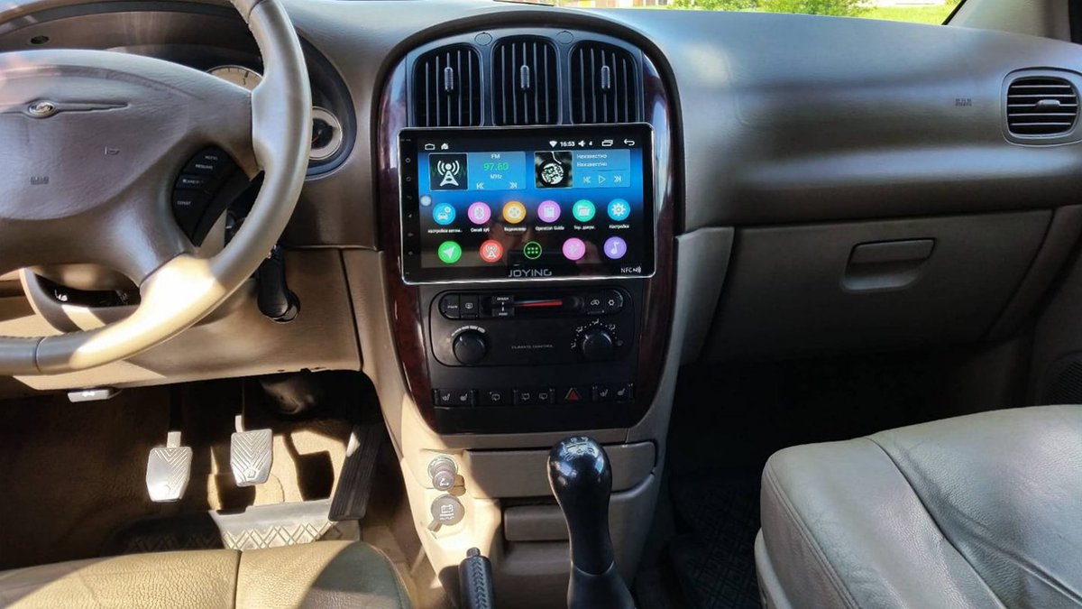 Joyforwa Android Autoradio on Twitter: "Joyforwa 10.1 inch #single #din #Android 4g #lte car #stereo installed on #Chrysler #Voyager 2001: https://t.co/TleGQPxTxd https://t.co/jQPzTqecyl" / Twitter