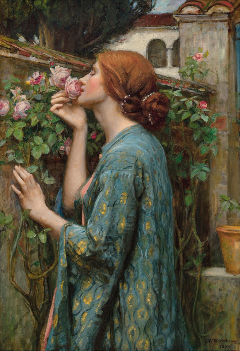 John William Waterhouse. 'The Soul of a Rose'