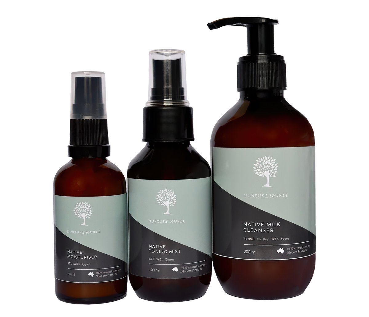 NurtureSource's tweet image. ow.ly/DOhV50zOHsa 
Nurture Source's Native Range of Milk Cleanser, Toning Mist &amp;amp; Moisturiser for all your facial Skincare needs. #nurturesource #skincare #australianmade #australianmadeskincareproducts #natural #naturalskincareproducts #vegan #veganfriendly