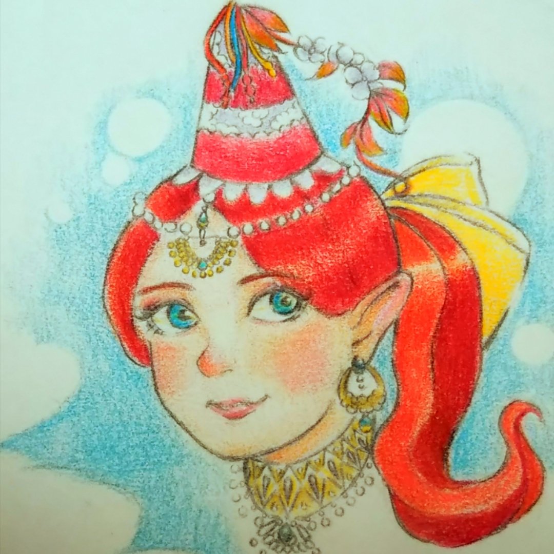 Mujyaki ハクション大魔王 アクビちゃん 個人的なアクビちゃんのイメージはアラブとかインドとかのイメージかなと アクビちゃんの歌可愛い