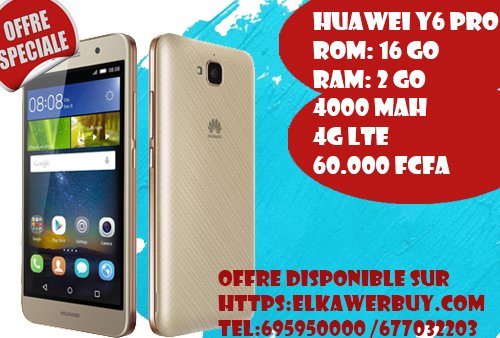 #Huawei y7 pro 60.000 fcfa