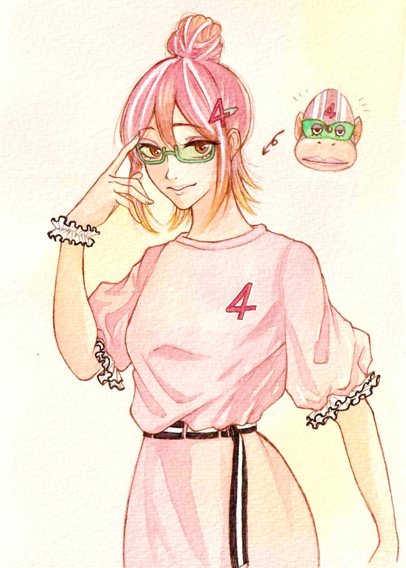 擬人化 手描き アナログイラスト 3 WANI🐊🐊 on X: 