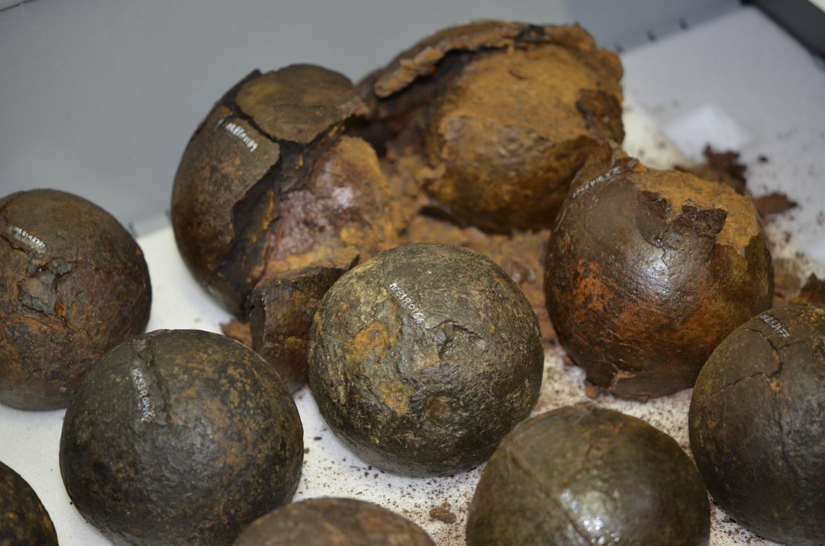 The next #ConservationTogetherAtHome Heritage Science webinar will be on Wednesday 3rd June at 5pm, by <a href="/HayleySimon1/">Hayley Simon Wallen</a> about the corrosion and conservation of the <a href="/MaryRoseMuseum/">The Mary Rose</a> cannonballs. <a href="/UCLarchaeology/">UCL Institute of Archaeology</a> <a href="/DiamondLightSou/">Diamond Light Source</a> 

Register for free here: bit.ly/3euYH6L