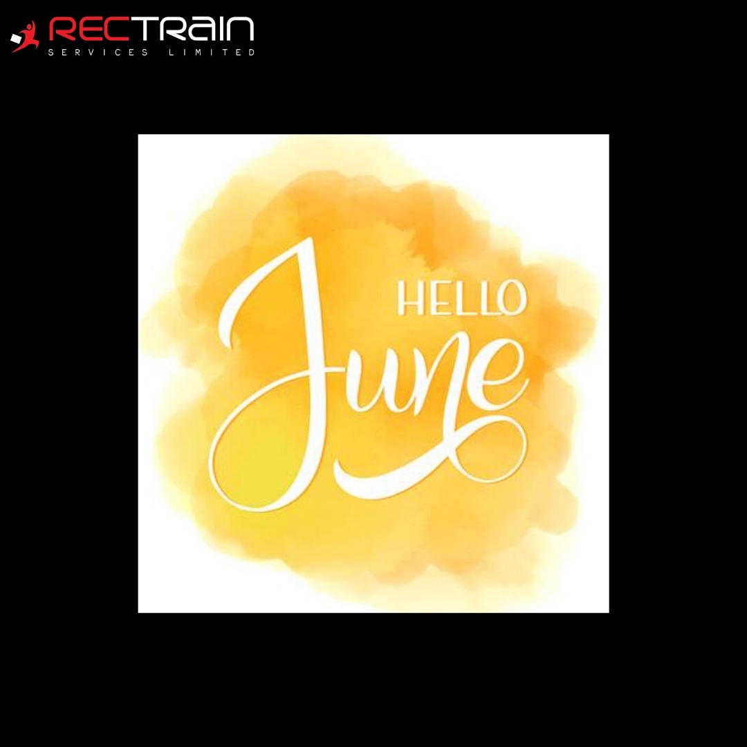 Rectrainservice's tweet photo. Happy New Month! We hope June brings a new turn to 2020 because we need it.
#happynewmonth #6thmonth #secondquarter #corporate #hr #humanresource #training #recruitment #payroll #officemangement #hradvisory #corporatevent #planning #teamrectrain #rsl #rectrainltd https://t.co/nVFLoHqEvE