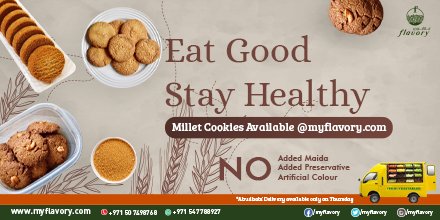 myflavory_uae's tweet photo. Millet Cookies are now available @myflavory

Get more details, Please click https://t.co/KWGxOhXAmh

#milletcookies #millets #healthyfoods #sweetsandsnacks #grocery #freshfruits #freshvegetables #freshflowers #poojaitems #chekkuoils #traditionalitems #Stayhomestaysafe https://t.co/CJw2X9rTqL