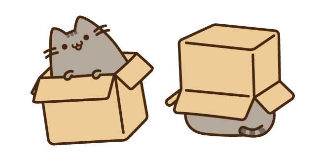 Pusheen on the Phone cursor – Custom Cursor