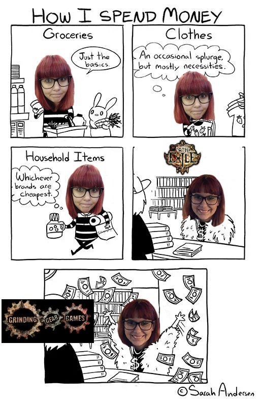 Ekatiia's tweet photo. Cuando sacan nuevos Supporters Packs en Path of Exile 😂😂😂 // When they release new supporters packs 😂😂😂
@bexchangewords I need new supporters packs!! 😁
#poememe #poe #pathofexile #supporterpack #hype https://t.co/PuLfHxeRMj