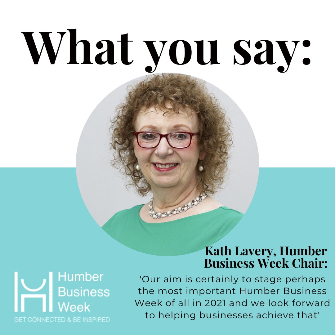 Hear what our Chair <a href="/kathlavery/">Kathryn Lavery (She/Her)💙</a> has to say about #bizweek and our plans for next year. Full statement here: humberbusinessweek.co.uk