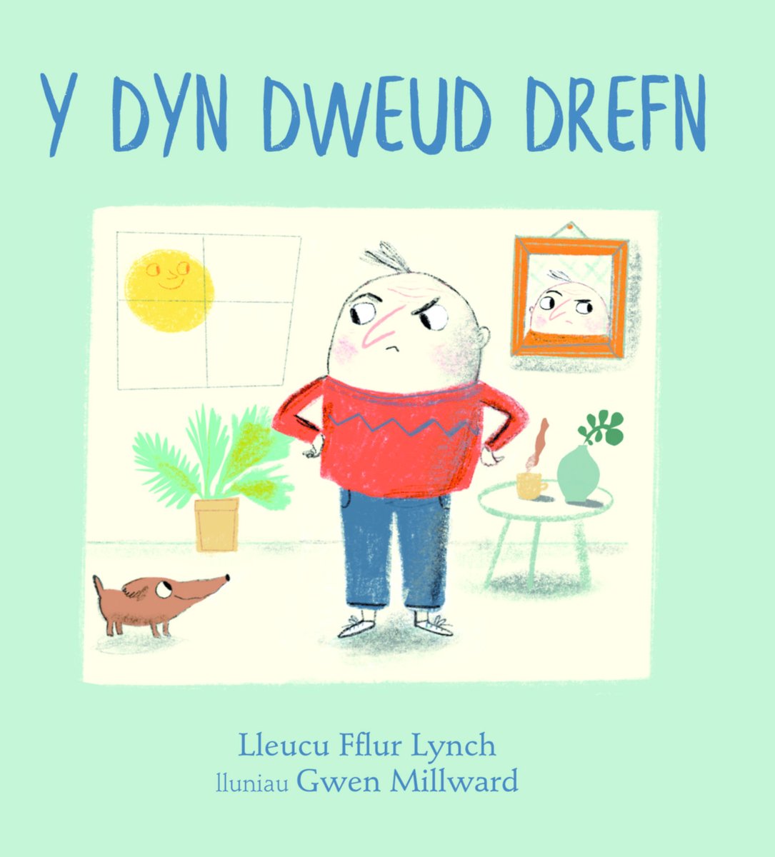 LlenCymru's tweet photo. #LlyfryDydd heddiw ydi Y Dyn Dweud Drefn, gan Lleucu Lynch https://t.co/62uFkwcbKu