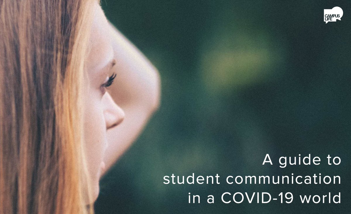 MISSED OUR GUIDE TO COVID-19 STUDENT COMMUNICATION? d/l: bit.ly/covid19commsgu…
Here's our key points 1/5:

👉  Set expectations early on what the campus experience will be like. Promote your #COVIDsecure preparations to students AND parents