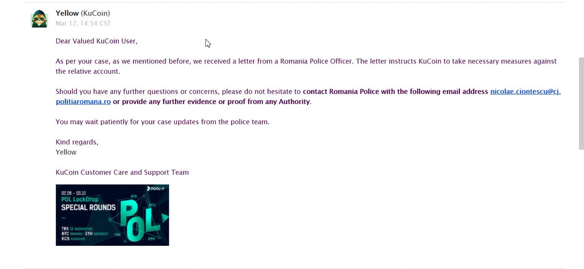 OpenDealsMall's tweet photo. @kucoincom #ScamAlert from our customer: Beware of @kucoincom
 who stealing #crypto ($10,000 in cash)! 
We're ready to help and filling report to FBI.

#KuCoin #cryptocurrency #Bitcoin

 #Scammers #SCAM #fraud https://t.co/0MhToxoKzU
