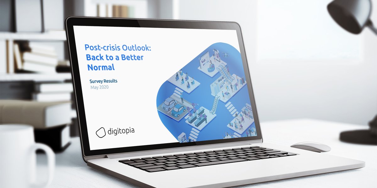 digitopiaco's tweet photo. Post-Crisis Outlook: Back To A Better Normal Survey Results
Everyone is still wondering when we’ll be back to normal and what it will be like. In order to understand that, we conducted an online survey... 
https://t.co/u3vjgA3Du6 
#digital #DigitalTransformation #digitalization https://t.co/eU6KFsXKnF