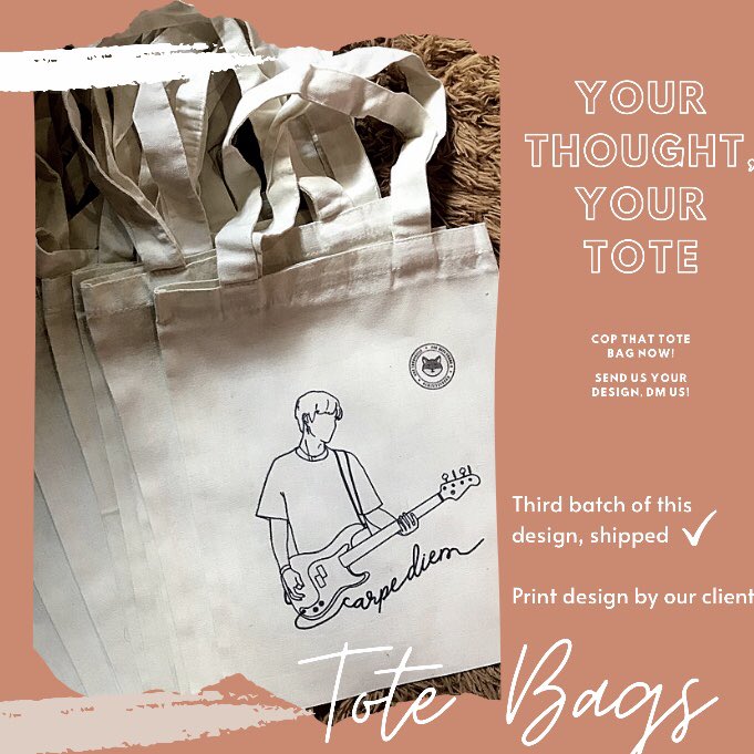 tatakmnl's tweet photo. Thank you so much for supporting Tatak MNL! Keep your orders coming.
We’re one DM away ✨
#Totes #ToteBagPH #BagsPH #CanvassBagPH #CanvassPh #CustomizedPH #PrintPh https://t.co/3mS3phls3s