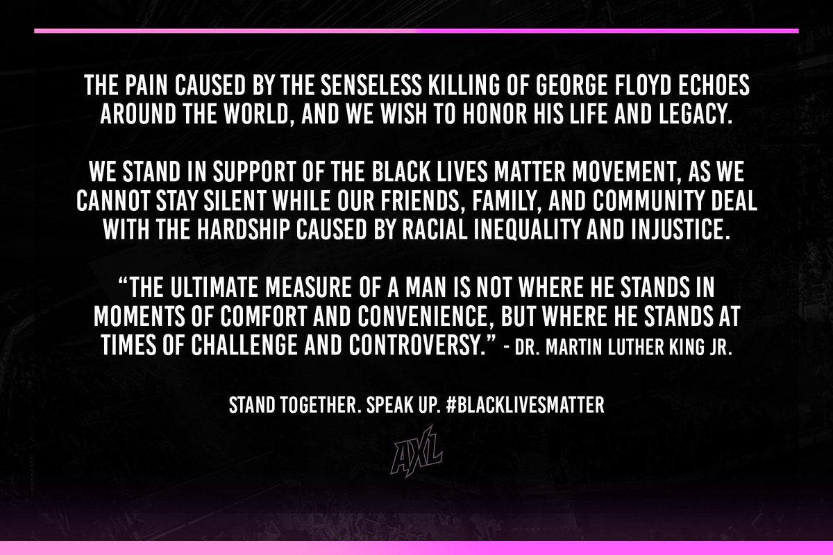 AXL_FGC's tweet image. Stand Together. Speak Up. Black Lives Matter.
#BlackLivesMatter #JusticeForGeorgeFloyd