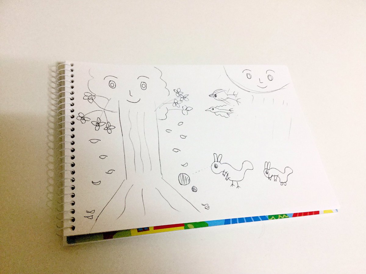 For_D_official's tweet photo. 皆さんこんばんは

絵を描いたらよく言われる感想が
「さすが画伯」
「ある意味ピカソ」
「？？？」

な氏家蓮です

「Stay Home編」の罰ゲーム、春夏秋冬コーデを載せます

お洒落はできないので、普段のラフな服装的な感じでお許しください

今回は「春」

春をイメージした絵も描いてみました https://t.co/eH0ADB8Suc