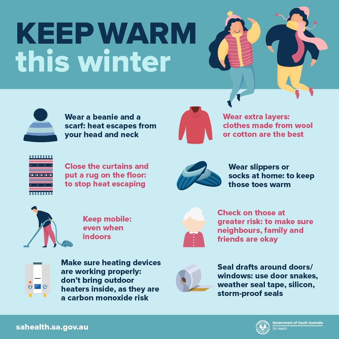 Stay warm and well during the cold spell