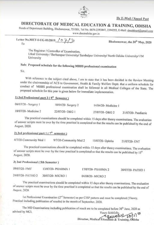 MalayRanjan21's tweet image. Sir, Kindly clarify that, Are we the MBBS students inborn Immune to Corona Virus? Does Corona virus can affect all Students except MBBS students? While every educational institution is closed, why we are forced to appear final Exams? @SecyChief @HFWOdisha @CMO_Odisha @nabadasjsg