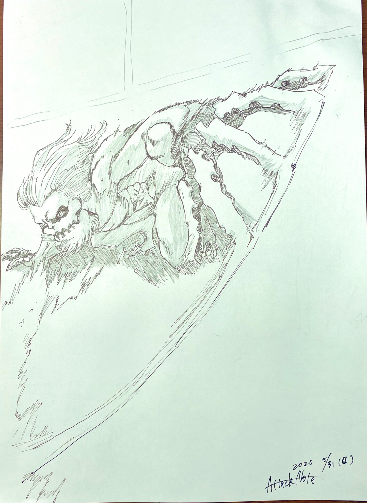 のーくん Auf Twitter 僕が敬愛する片思い中の神絵師様の企画用ガリアードです 車力の巨人が初めて出た時は衝撃だった なんとなくガリアードは生きてて欲しかった イラスト 進撃の巨人 ガリアード 進撃の巨人お絵描き祭