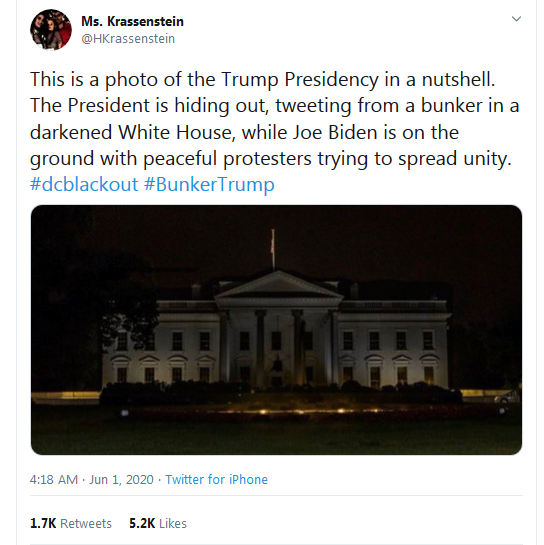 Rsyv8071's tweet photo. @WhiteHouse what were you thinking? They didn't do this when planes were being used as bombs!
@POTUS #TruthSimplyIs #HistoryIsWritten
@realDonaldTrump #CowardiceIsAsCowardiceDoes
You're terrified of your own citizens, unarmed, in the streets? You live in a fortified building! https://t.co/kfugqNtHNq