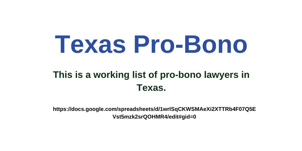 Here is a denton pro bono lawyer and a link to a list of pro bono lawyers all around Texas. I am suggesting that you write one of these numbers on your arm or keep it somewhere you can use if you get arrested.