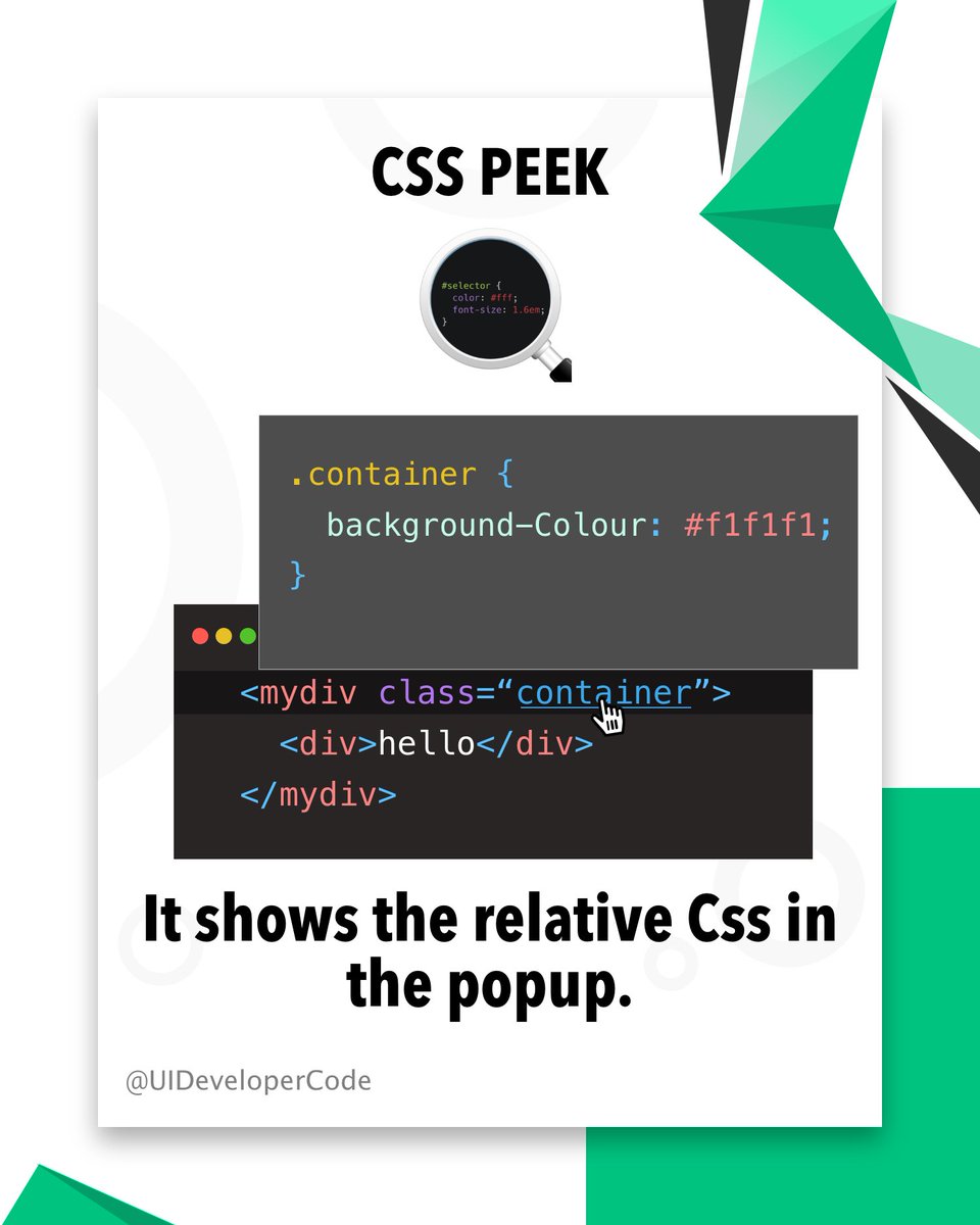 UIDeveloperCode's tweet image. Top 5 Vs code extensions. Do you use any?
Follow us @uidevelopercode for more updates.
#UIDeveloperCode #html #html5 #Css #Css3 #sass #photoshop #photoshopcc #adobexd #appdesign #JavaScript #reactjs #Freelancers #UIUX #uidesign #uitrends #webdesign #webdesigner #webapplication