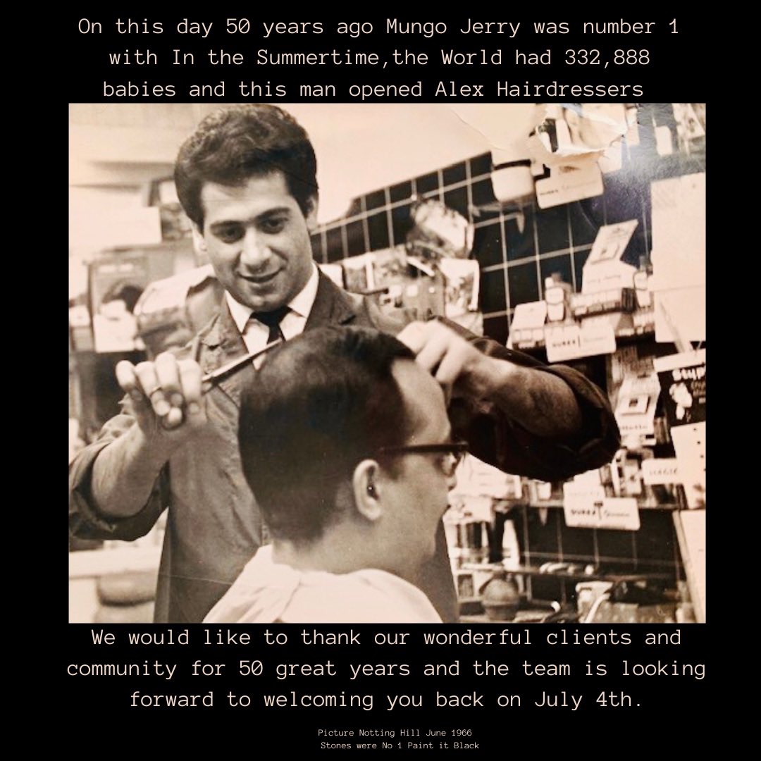 AXHair's tweet image. We hope to make it to 100
Hi to our clients and Sudbury Hill