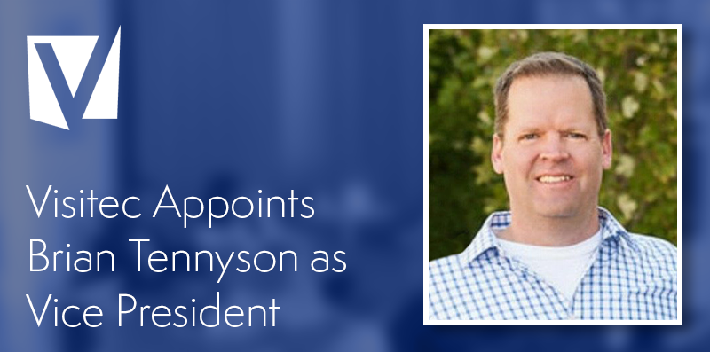 VisitecMktg's tweet photo. We are pleased to announce the promotion of Brian Tennyson to the position of Vice President. Brian's time as Territory Manager in the Midwest has equipped him to provide strong sales management and insightful leadership at this important time in the company’s history. https://t.co/V79RymflGH