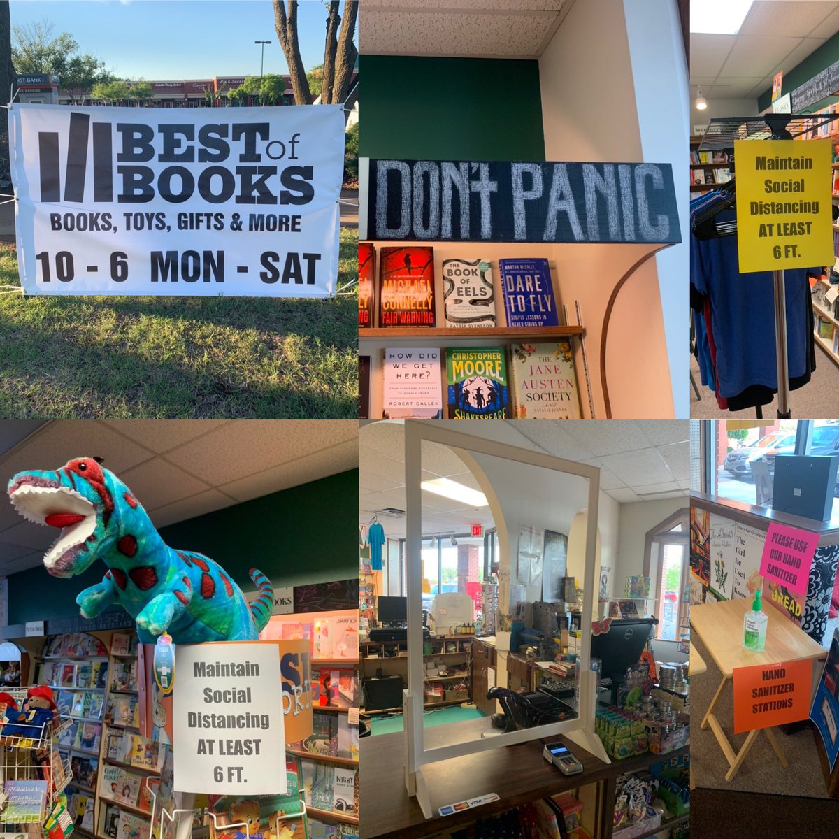 JoeHight's tweet image. Today, @bestofbooksok begins a new phase by reopening our doors to the public after having them closed for more than two months. But we also reopen with the understanding that we are still in the midst of a pandemic. Please #shoplocal and thank you for your support. #shopindie