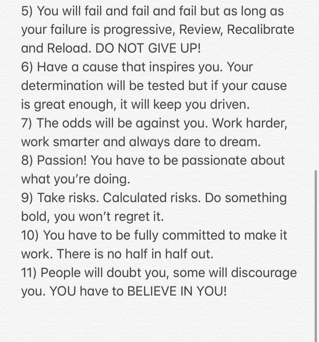 tdmudz's tweet photo. Some of my key take aways from this inspiring video of @elonmusk.  

(I’ll share a few clips as the video is 8mins long) https://t.co/PrjflYn0tb