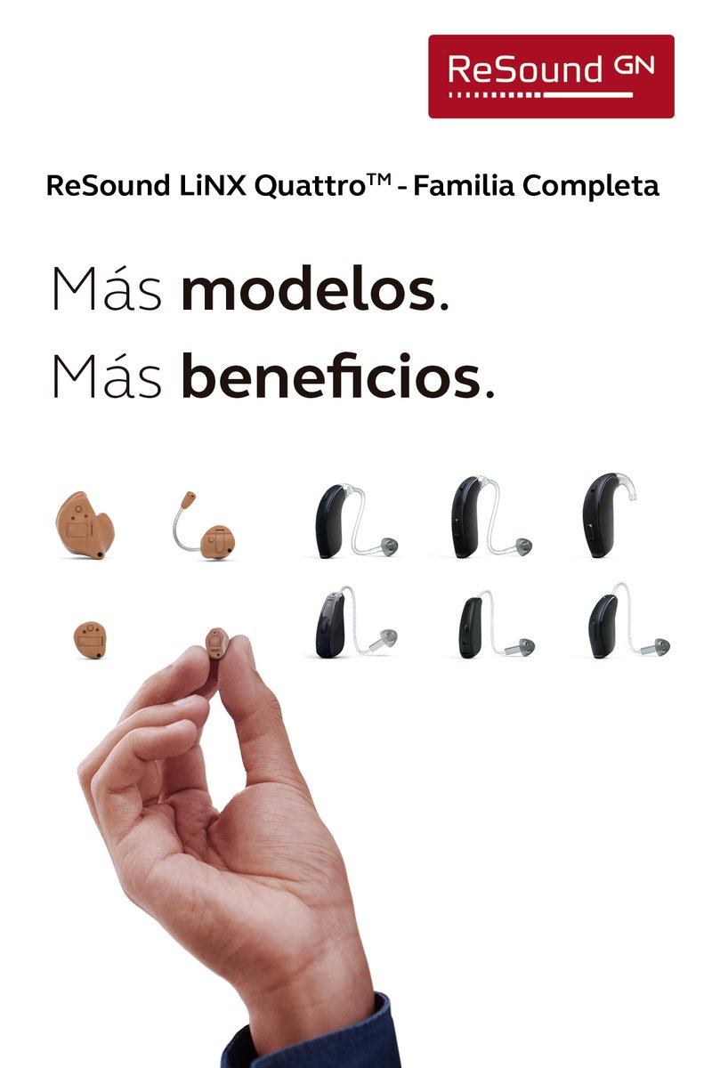 ReSoundSpain's tweet photo. ReSound LiNX Quattro, ya está disponible en más modelos, ¡y con más beneficios! Transmisión directa de llamadas, música ¡y mucho más!

¿Qué dispositivo sueles usar? Smartphone, tableta o… ¡ambos!

 https://t.co/3CzzGwCpfe https://t.co/SjWbmOGcvw