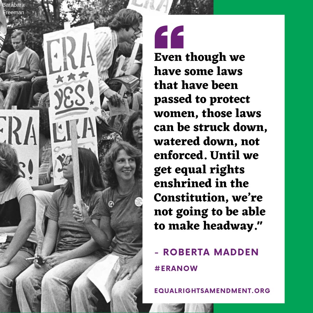 ERANowAPI's tweet image. Did you know laws can be struck down or rescinded without an ERA?

#ERANow
#ERAMythbusters
equalrightsamendment.org/toolkit