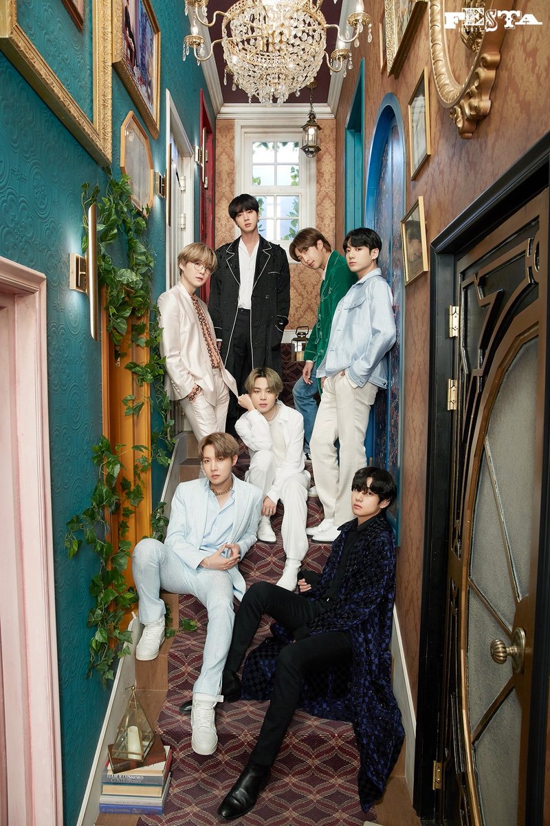 sawok_2JKim's tweet photo. รูปชุดนี้คือสีสวยมากกกก องค์ประกอบสวย ฉากสวย !!!!  😭😭

#2020BTSFESTA https://t.co/im2kfbzWCT