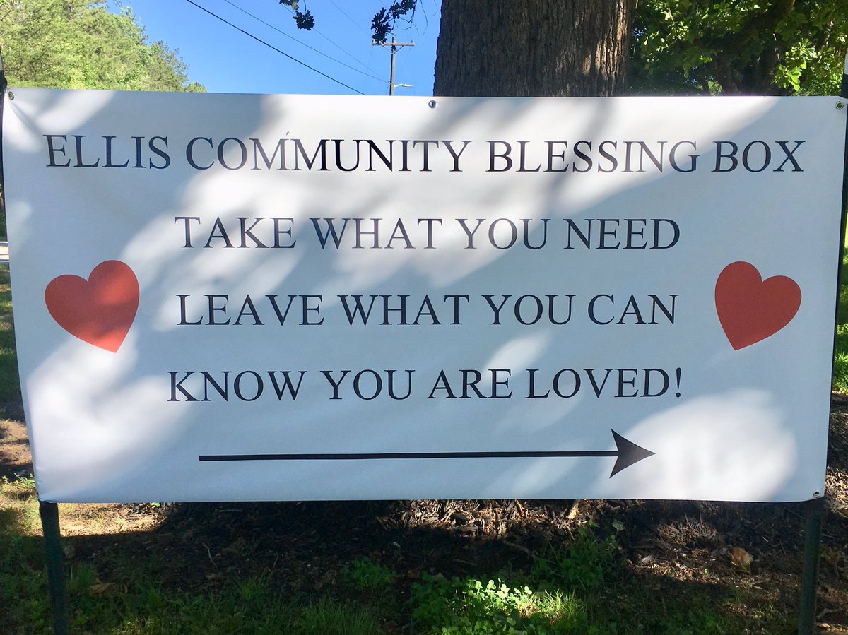 MountTaborUMC's tweet photo. The new Ellis Community Blessing Box is ready! We hope this small thing will be a big blessing. #RoCo #Blessing #SalisburyNC #RowanCounty #WNCC #RethinkChurch https://t.co/0PJtsQzIlJ