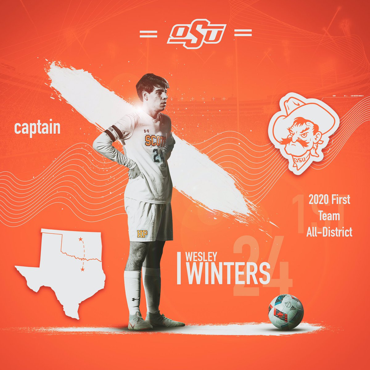 HpMens's tweet photo. We start Senior Appreciation Week by highlighting Captain and 4 year varsity player, Wesley Winters.

Wesley separated himself as one of the most vocal leaders and most personable players on the team. He elevated the playing and lifted up everyone around him. OSU got a good one🤠 https://t.co/s6YIhB7tUy