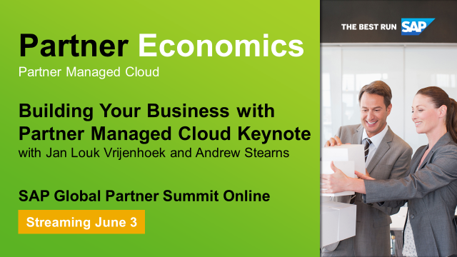 Anne_Mulloy95's tweet photo. Why should SAP's Partner Managed Cloud be your next route to market? Join #SAPPartnerSummit online June 3 and discover the value, benefits and key opportunities offered to #SAPPartners. @SAPPartnerBuild Learn about the sessions that will be offered: https://t.co/H54nGOc8rE https://t.co/48h5rO5frB