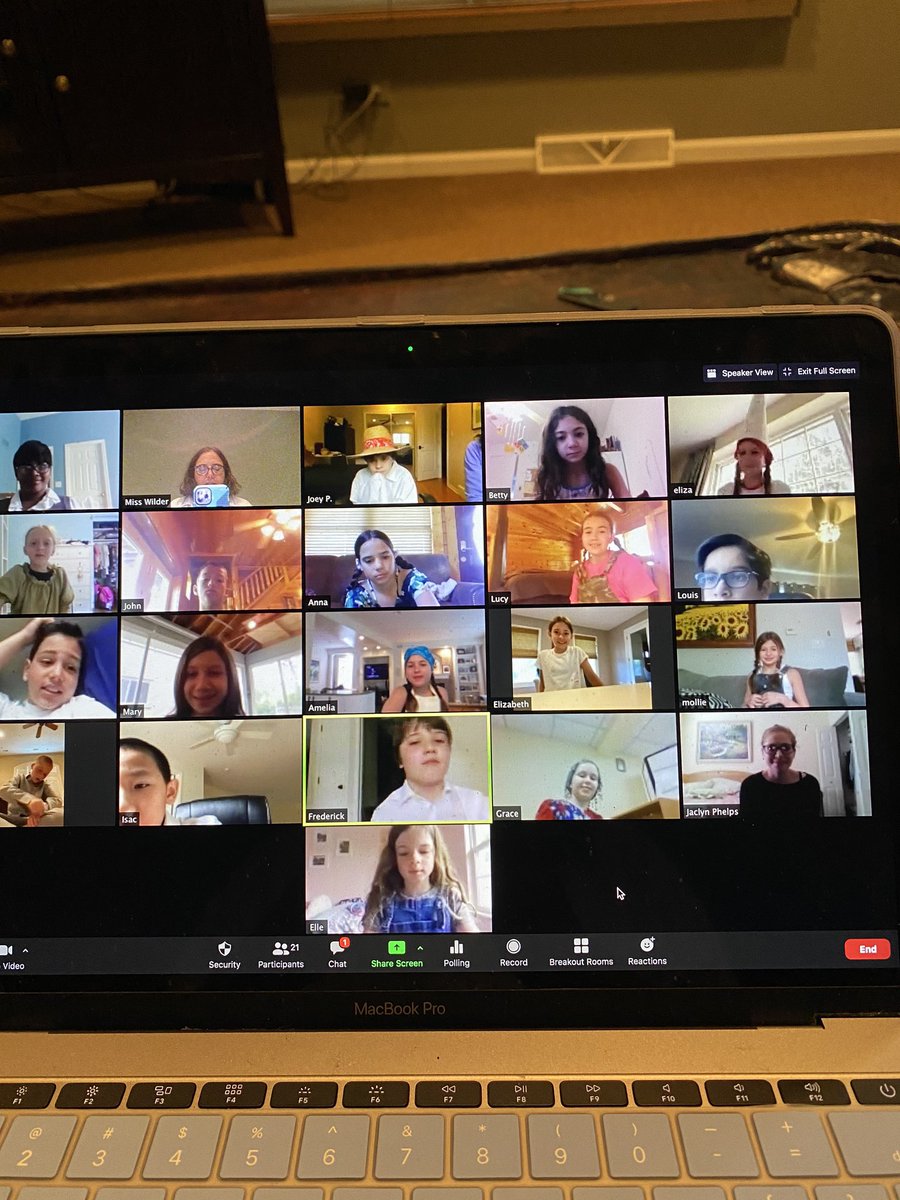 A pandemic can’t stop us. Virtual Little Red Schoolhouse! #sp109 #engage109