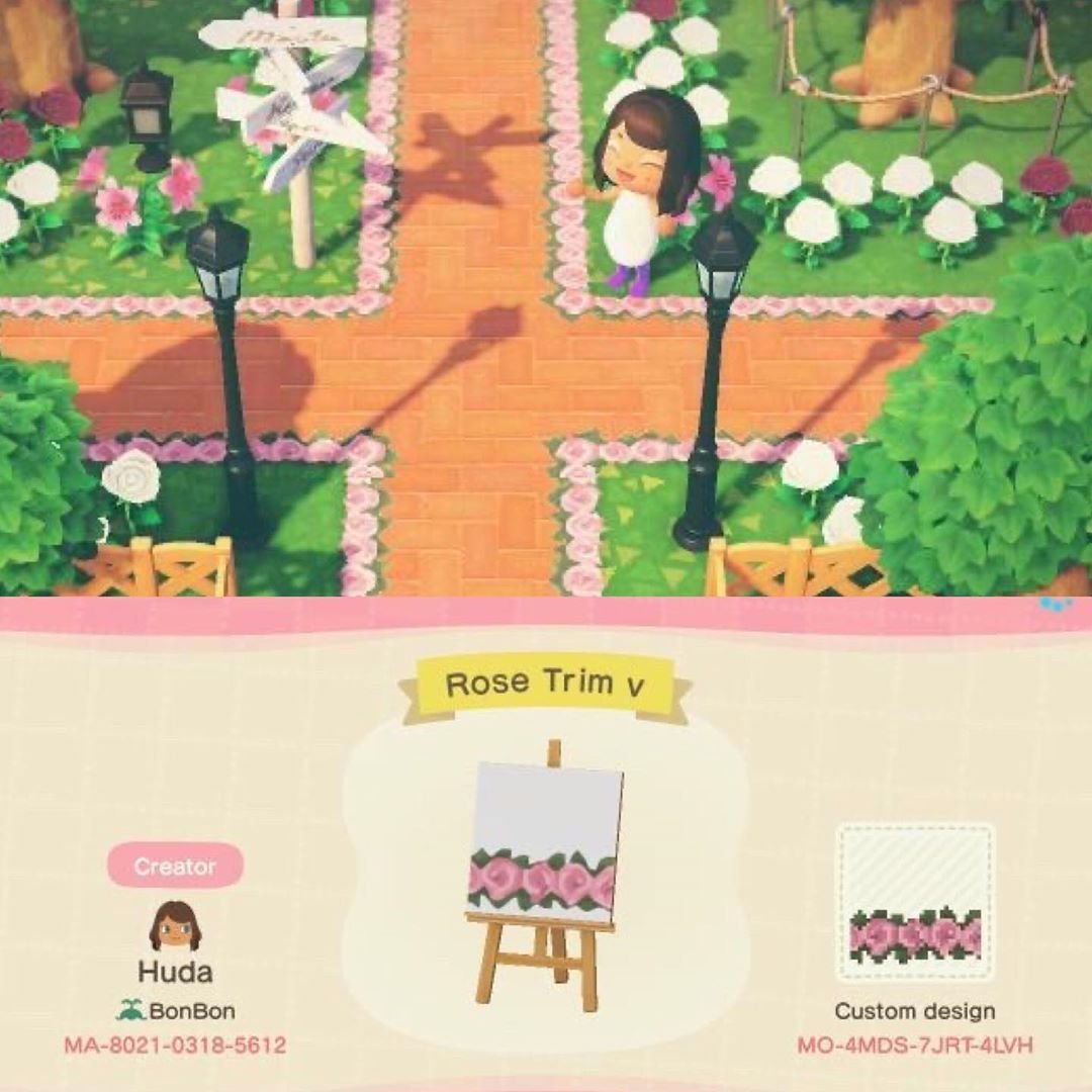 ACNHDesignDen's tweet photo. #ACNHDesigns #ACNH  Photo Credit to the Owner!
.
Rose , rose border , floral , flower , pink 🌹 https://t.co/pfuUMVwcpF