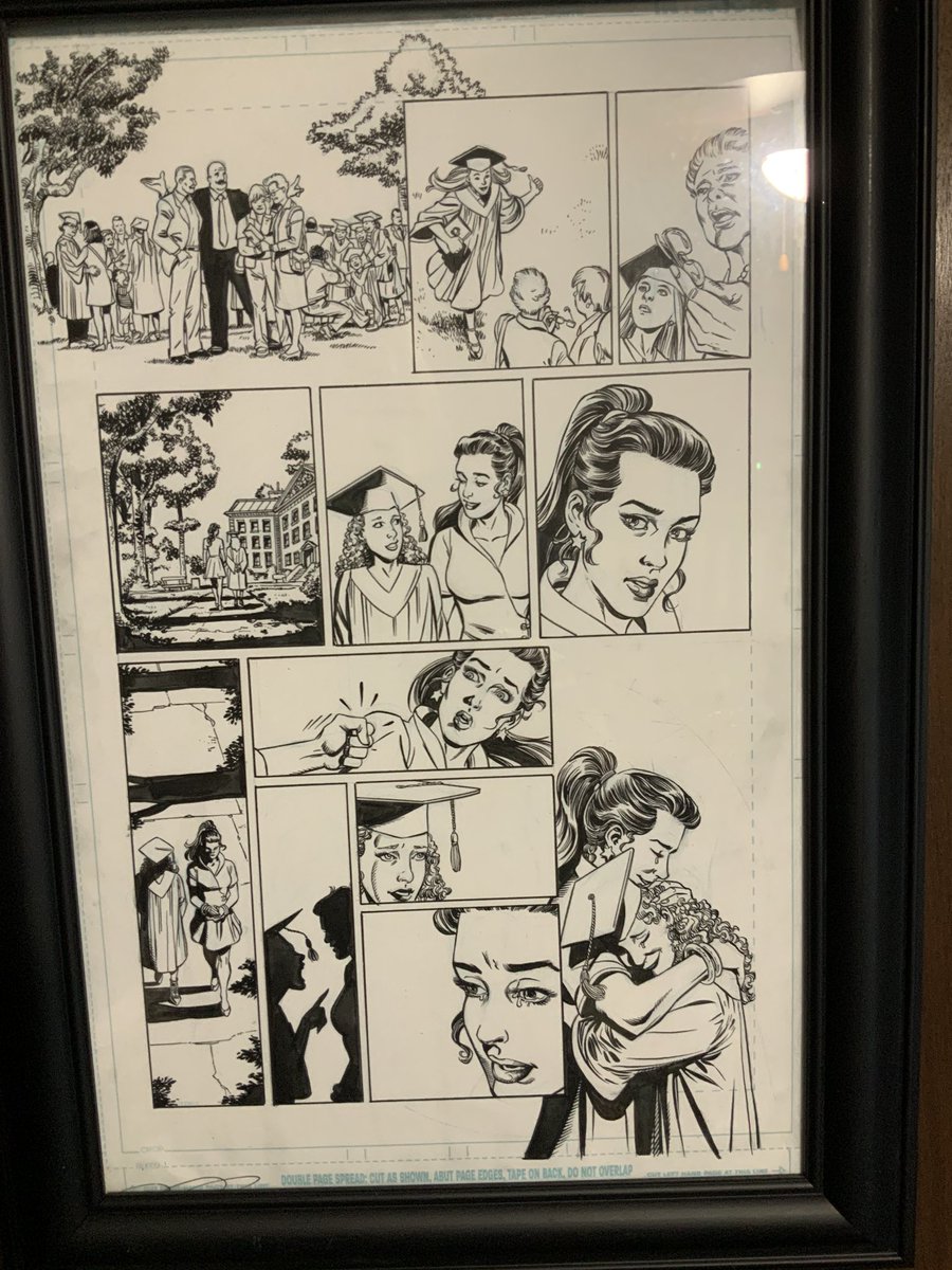 Here it is. Because it’s Perez, I asked for nine panels, he drew twelve.Chokes me up every time.It looks like this.36/