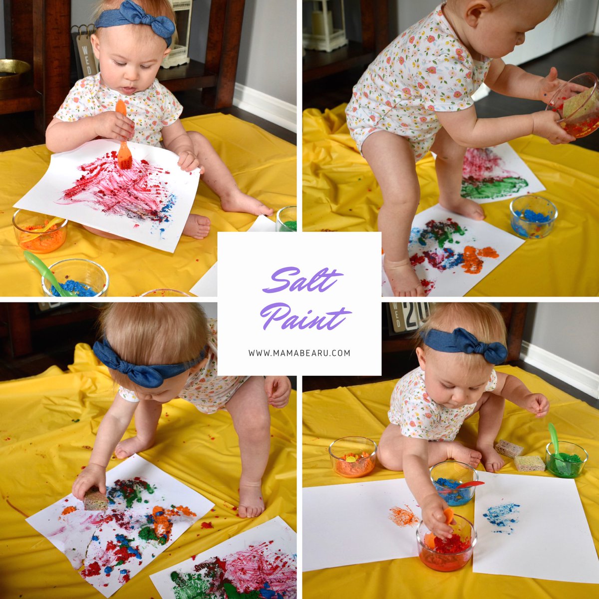 Salt Paint!
#playathometoday #sensoryplayideas #babysensory #toddlersensory #babyactivities #toddleractivitiesathome #toddleractivities #babyplayideas #toddlerplayideas #everydayplayhacks #earlyed #earlyeducation #earlyyears #earlyyearsideas #earlyyearseducation