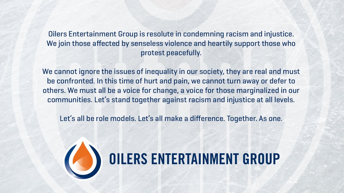 Let's stand together against racism &amp; injustice at all levels. Let's all be role models. Let's all make a difference. Together. As One.